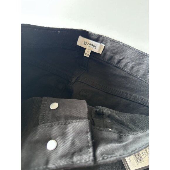 RE/DONE 90s High Rise Loose Jeans Black - Picture 8 of 9